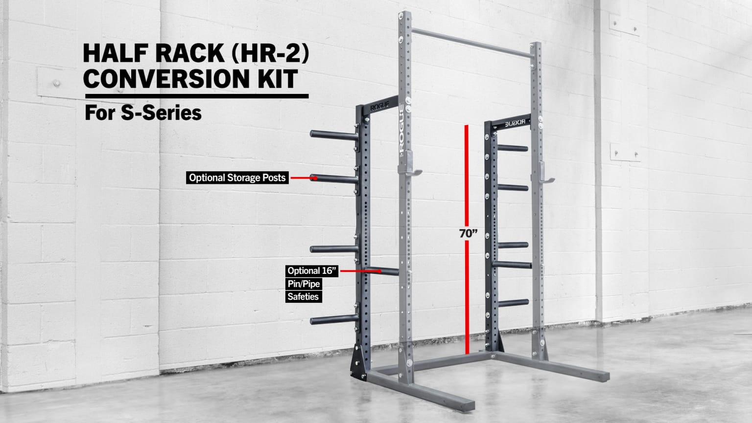 Rogue fitness half rack outlet